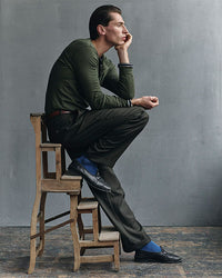 Hemen Biarritz Harri L/S Henley - Dark Forest Green | Hemen Biarritz Underwear | JEANSTORE