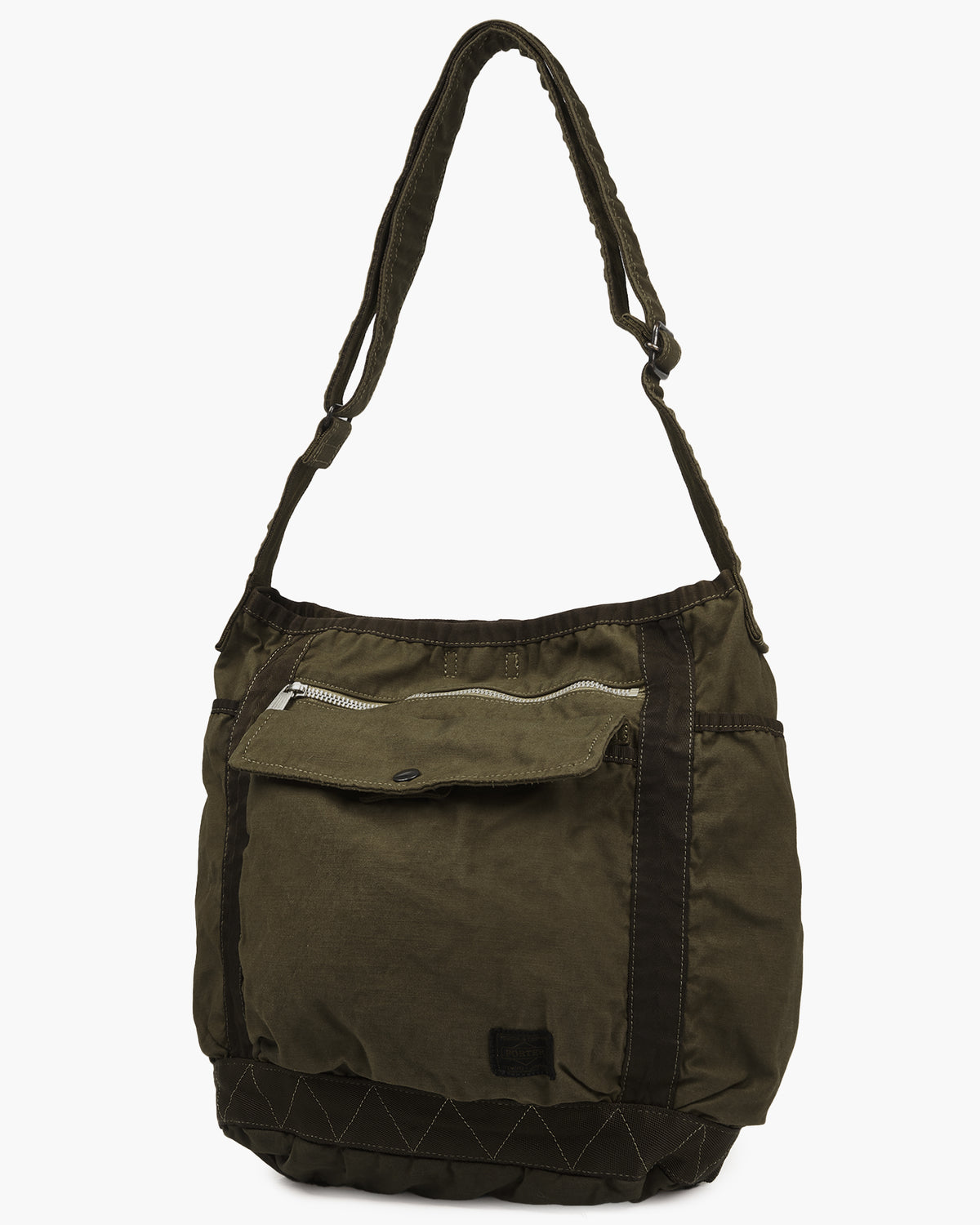 Porter-Yoshida & Co. Crag Shoulder Bag (L) - Olive | Porter-Yoshida & Co. Bags | JEANSTORE