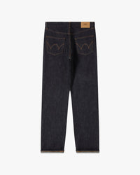 Edwin Made In Japan Regular Straight Mens Jeans - 13.5oz Kaihara Dark Pure Indigo Rainbow Selvage Denim / Blue Unwashed | Edwin Jeans | JEANSTORE