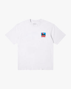 Edwin Sunset On Fuji San Tee - White