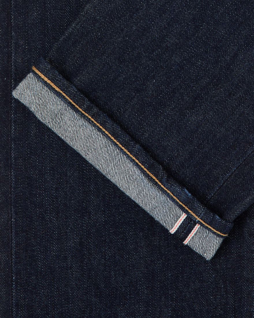 Edwin Made In Japan Regular Straight Mens Jeans - 14oz Kurabo Recycled Red Selvage Denim / Blue Rinsed | Edwin Jeans | JEANSTORE