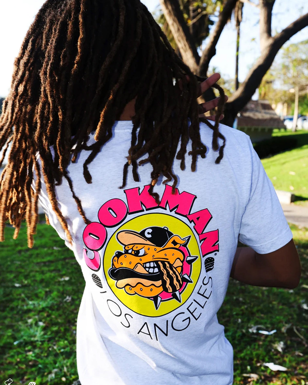 Cookman Burger Dog Tee - Off White
