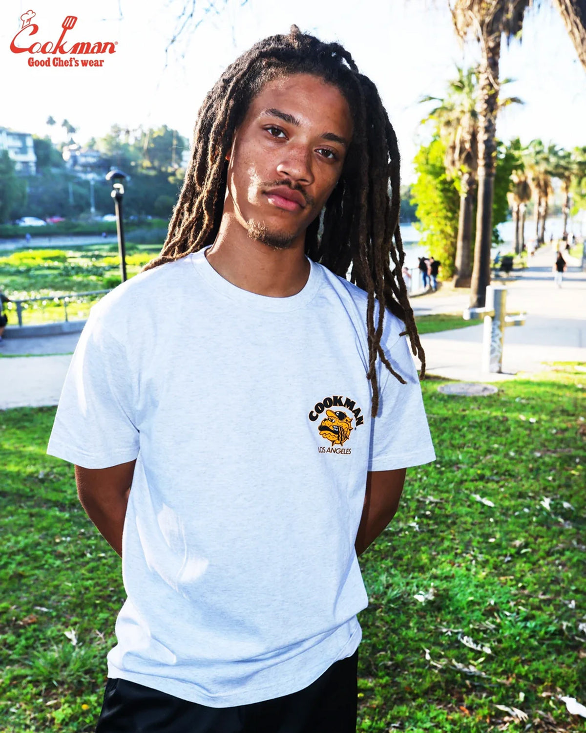 Cookman Burger Dog Tee - Off White