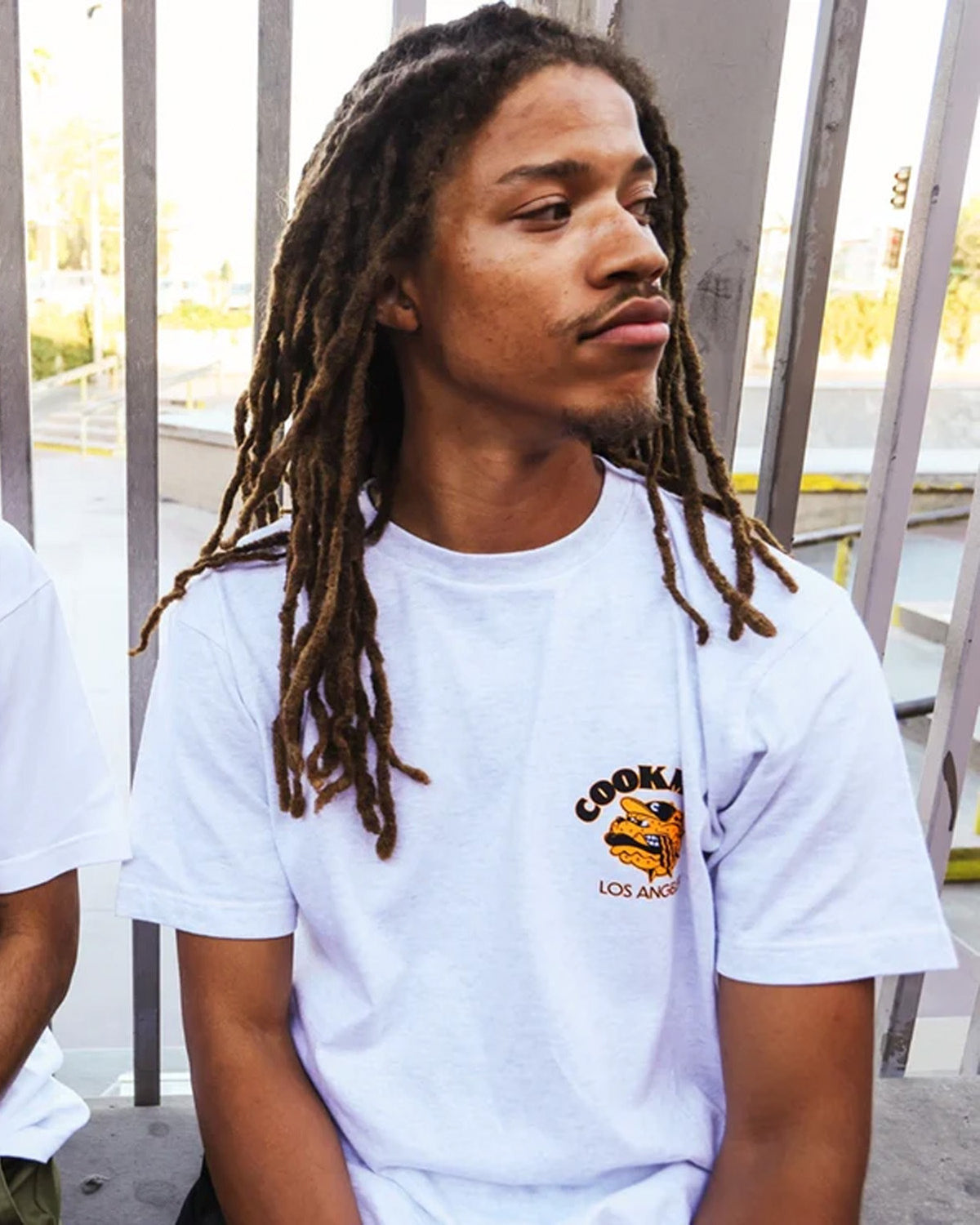 Cookman Burger Dog Tee - Off White