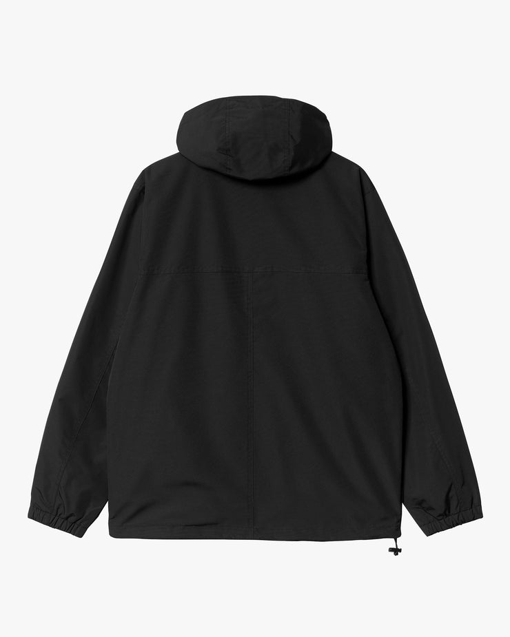 Carhartt WIP Windbreaker Pullover - Black / White