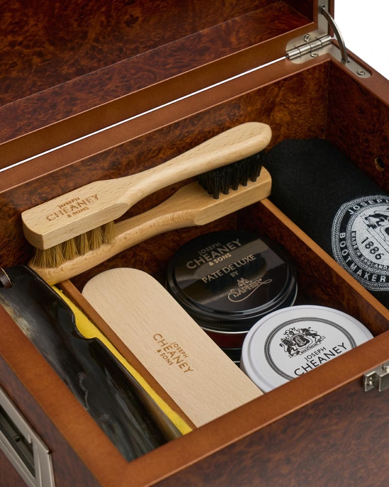 Cheaney Shoes Shoe Care Valet Box
