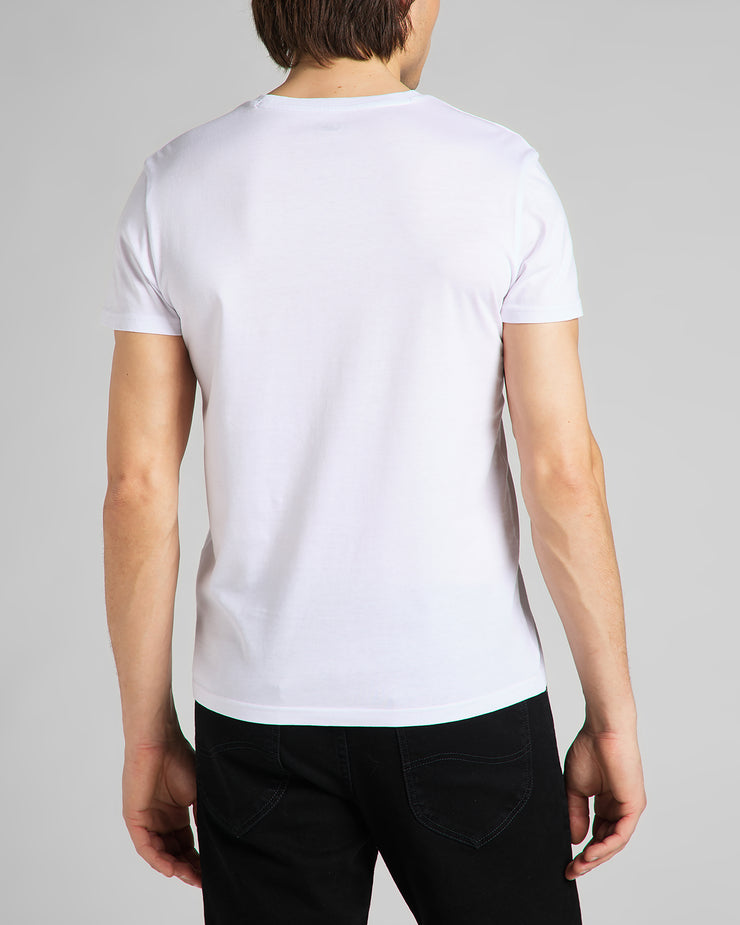 Lee Twin Pack Crew Tees - White | Lee T Shirts | JEANSTORE