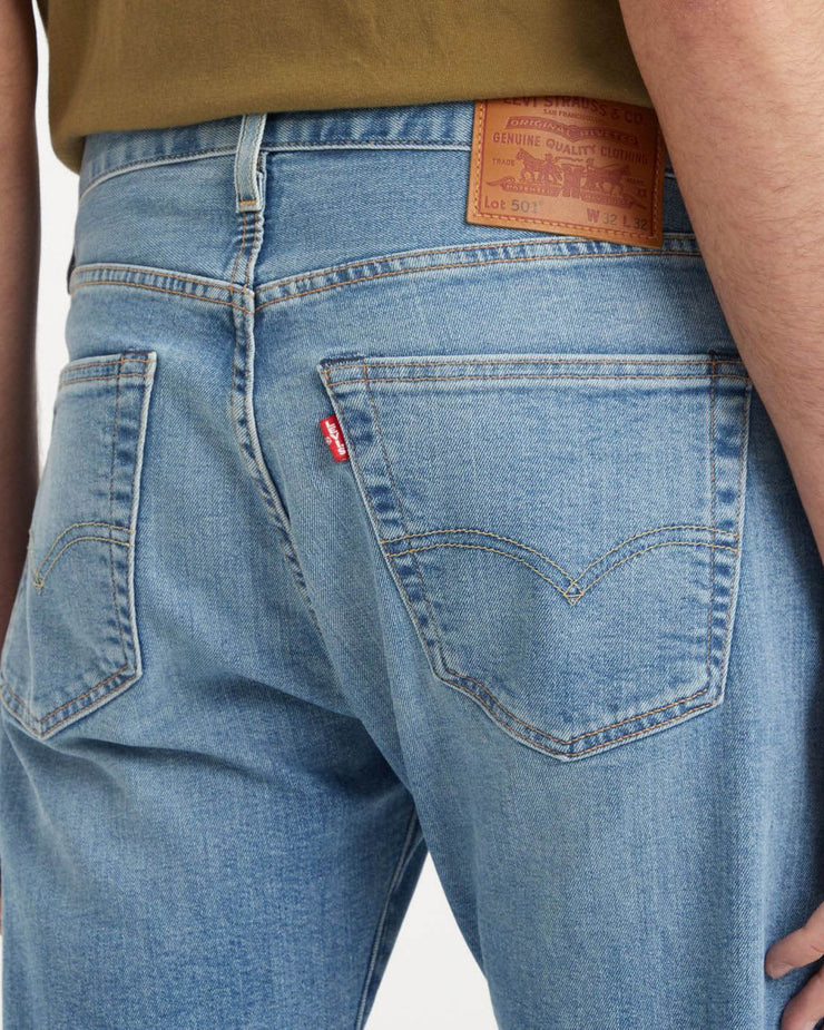 Levi's® 501 Original Regular Fit Mens Jeans - Z1540 Light Indigo Worn In | Levi's® Jeans | JEANSTORE