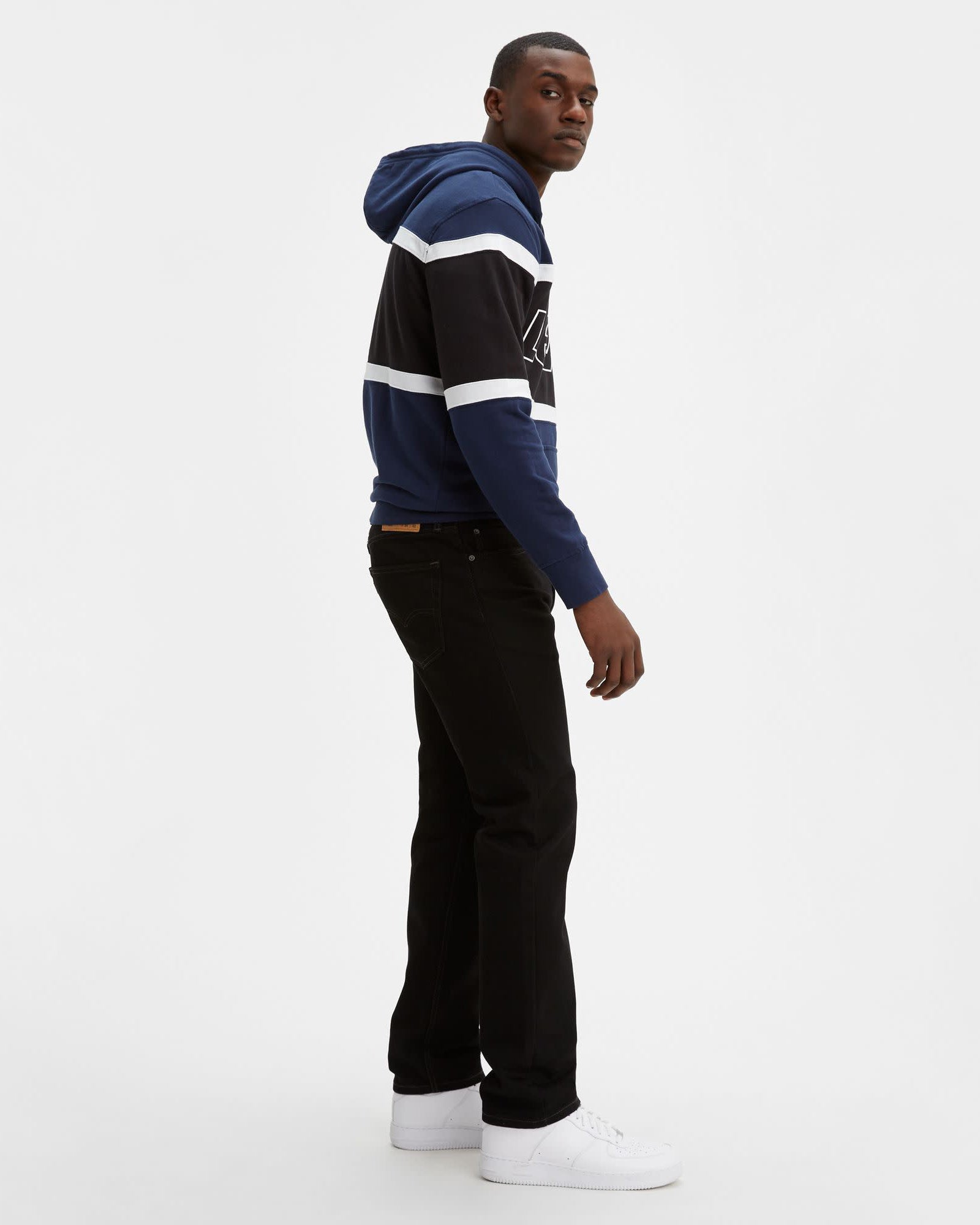 Levi's® 505 Regular Fit Mens Jeans - Regular Black – JEANSTORE
