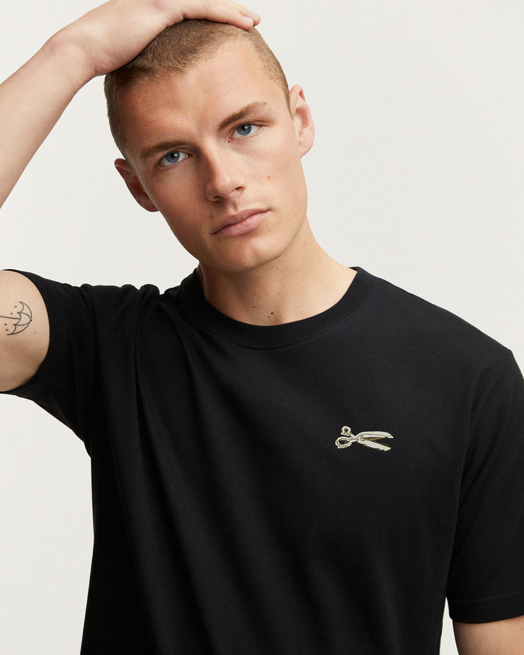 Denham Wright Regular Tee - Black