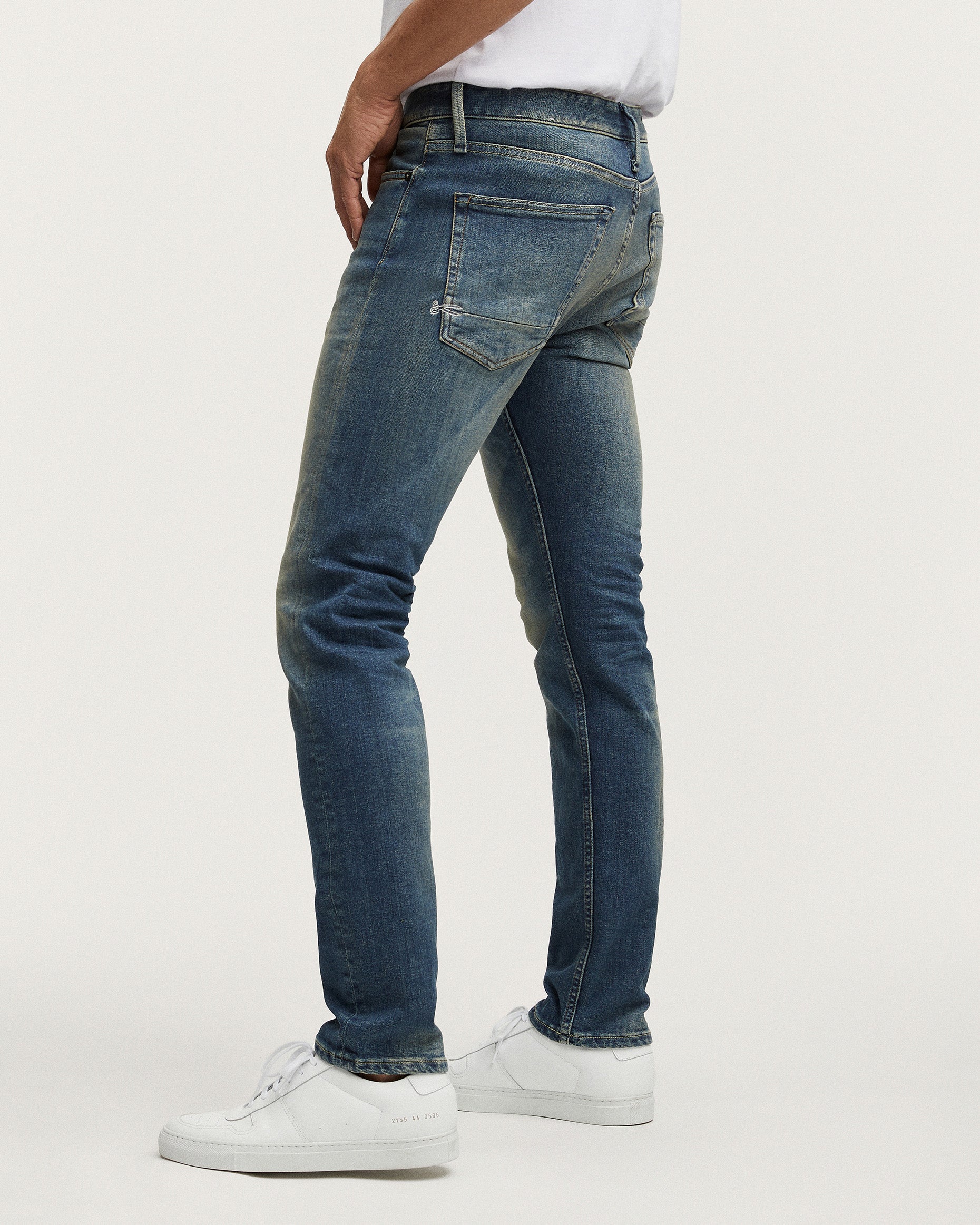 Denham Razor Made In Italy Slim Tapered Mens Jeans - MIIMW / Medium Wa ...