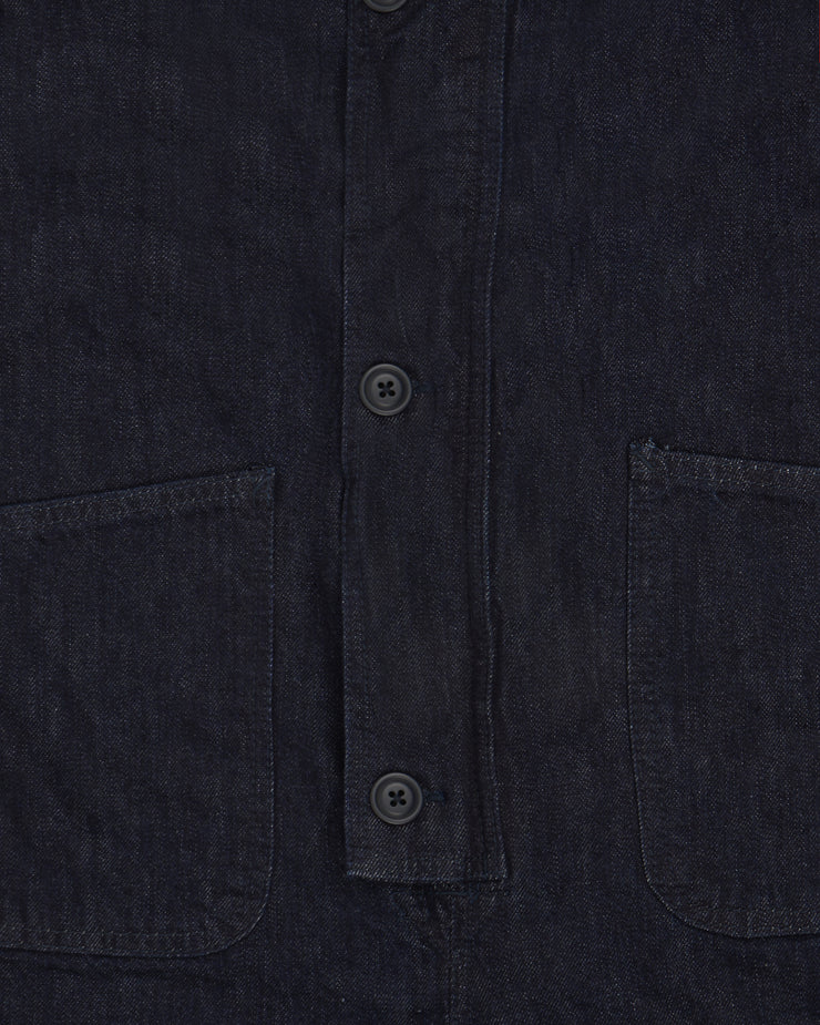 Momotaro Jeans Denim Deck Overall - Indigo | Momotaro Jeans Bibs & Overalls | JEANSTORE