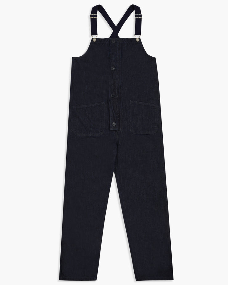 Momotaro Jeans Denim Deck Overall - Indigo | Momotaro Jeans Bibs & Overalls | JEANSTORE