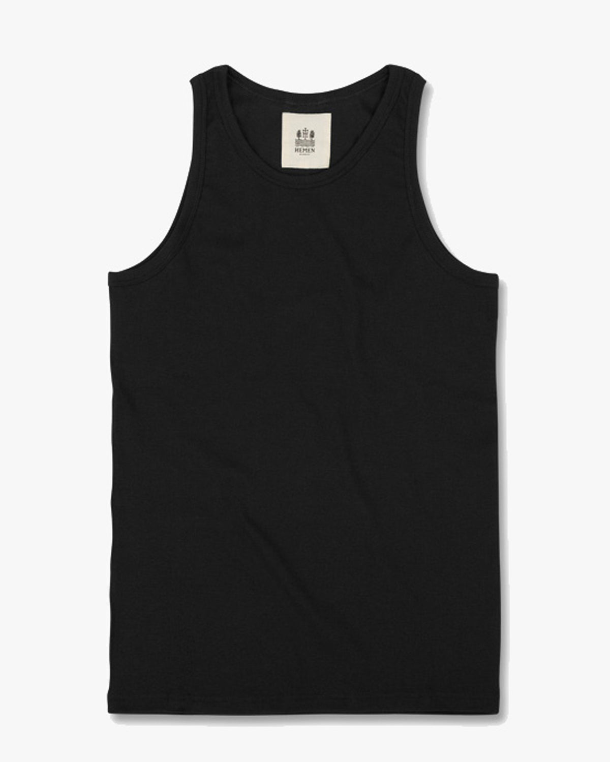 Hemen Biarritz Gari Ribbed Tank Top - Black | Hemen Biarritz Underwear | JEANSTORE