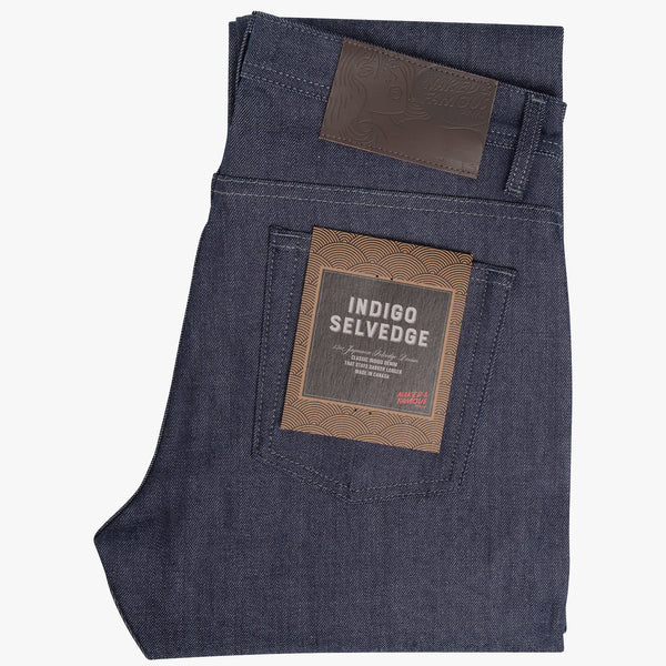 Naked & Famous Denim Weird Guy Regular Tapered Mens Jeans - Indigo Selvedge | Naked & Famous Denim Jeans | JEANSTORE