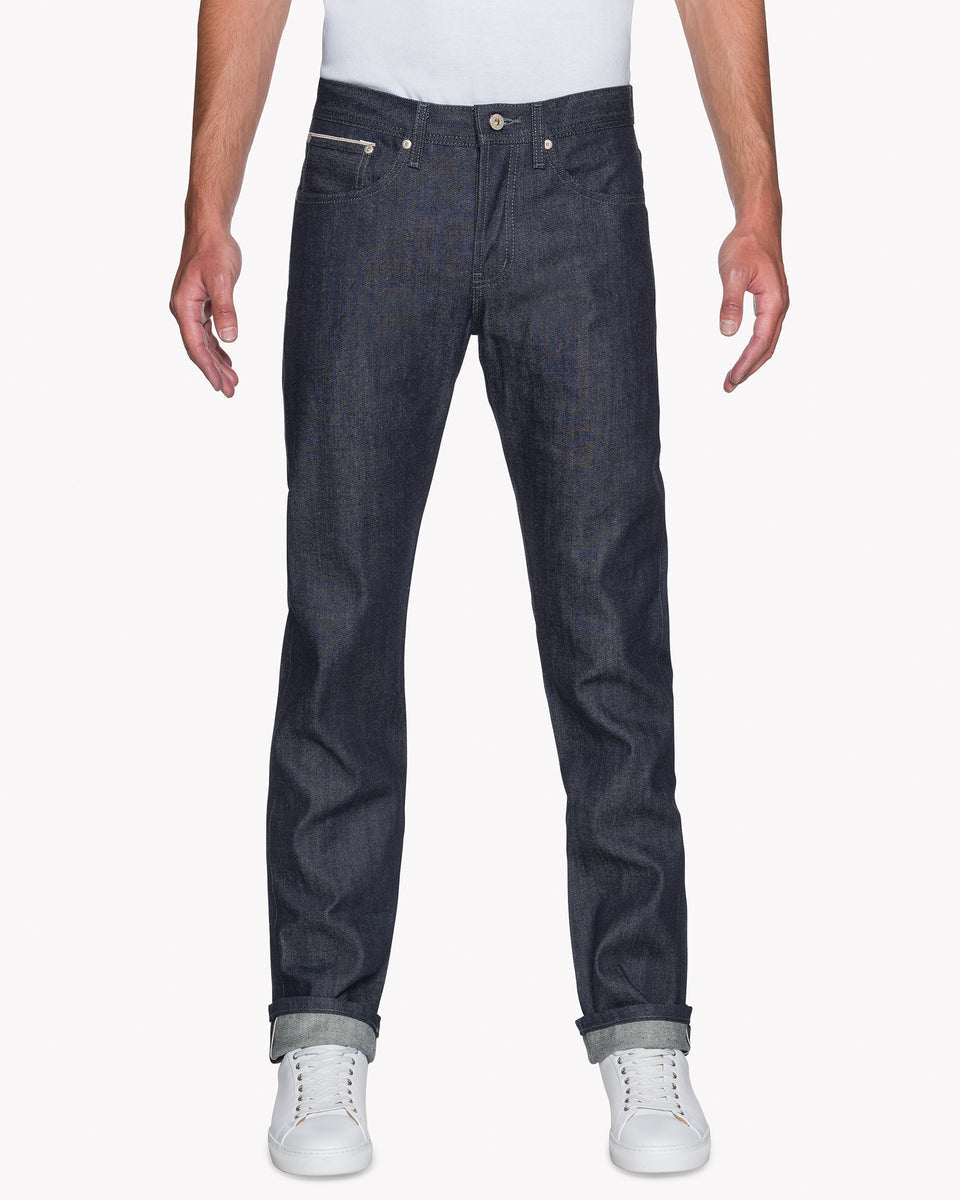 Naked & Famous Denim Weird Guy Regular Tapered Mens Jeans - Indigo Selvedge | Naked & Famous Denim Jeans | JEANSTORE