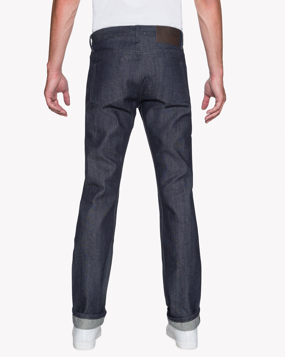 Naked & Famous Denim Weird Guy Regular Tapered Mens Jeans - Indigo Selvedge | Naked & Famous Denim Jeans | JEANSTORE