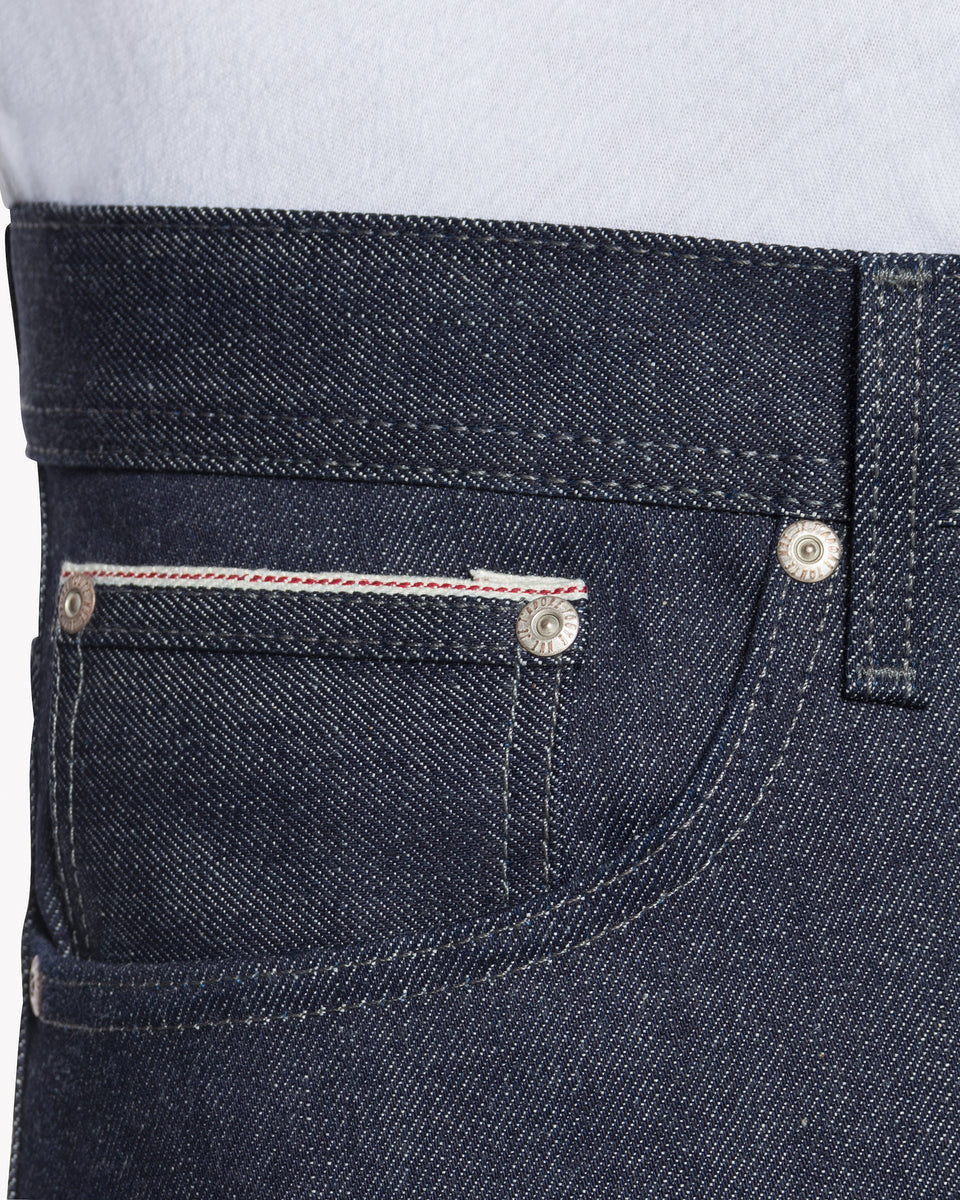 Naked & Famous Denim Weird Guy Regular Tapered Mens Jeans - Indigo Selvedge | Naked & Famous Denim Jeans | JEANSTORE