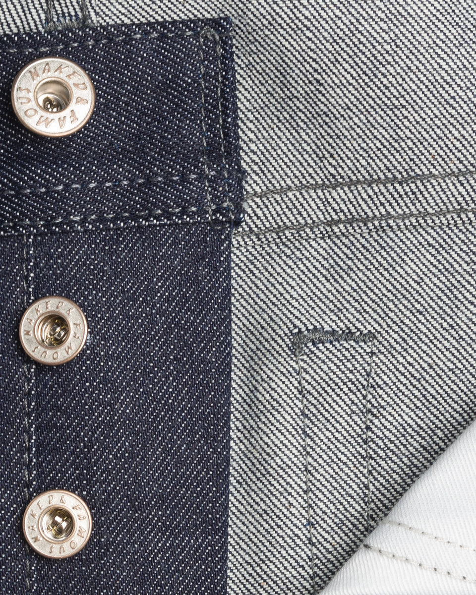 Naked & Famous Denim Weird Guy Regular Tapered Mens Jeans - Indigo Selvedge | Naked & Famous Denim Jeans | JEANSTORE