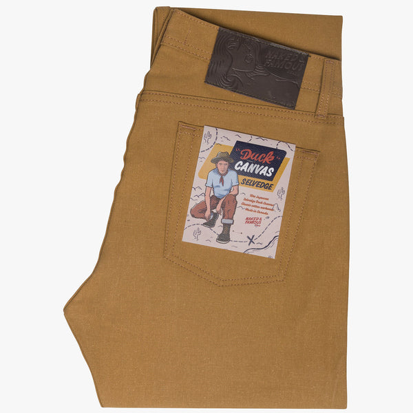 Naked & Famous Denim Weird Guy Regular Tapered Mens Jeans - Duck Canvas Selvedge | Naked & Famous Denim Jeans | JEANSTORE