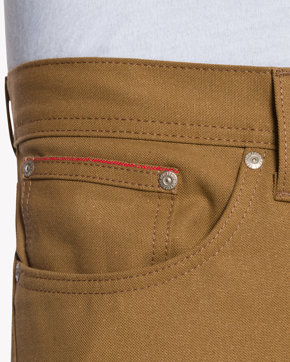 Naked & Famous Denim Weird Guy Regular Tapered Mens Jeans - Duck Canvas Selvedge | Naked & Famous Denim Jeans | JEANSTORE