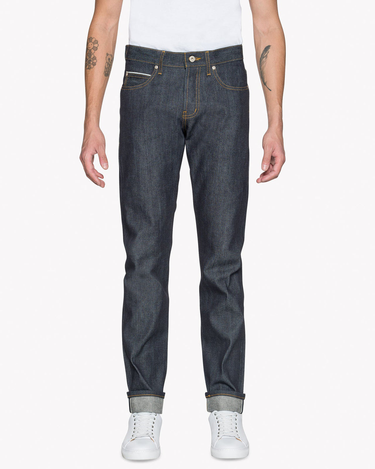 Naked & Famous Denim Super Guy Skinny Mens Jeans - Left Hand Twill Selvedge | Naked & Famous Denim Jeans | JEANSTORE