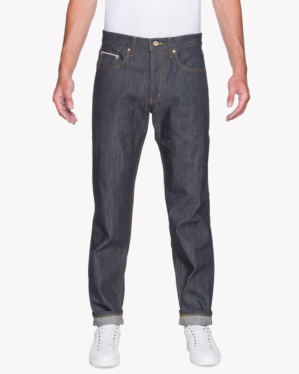 Naked & Famous Denim Easy Guy Relaxed Tapered Mens Jeans - Left Hand Twill Selvedge | Naked & Famous Denim Jeans | JEANSTORE