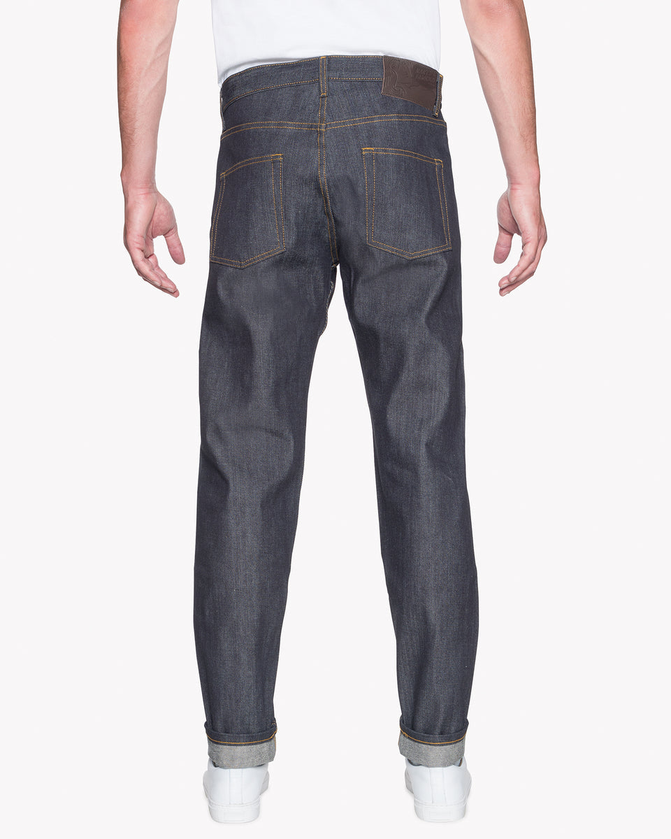 Naked & Famous Denim Easy Guy Relaxed Tapered Mens Jeans - Left Hand Twill Selvedge | Naked & Famous Denim Jeans | JEANSTORE
