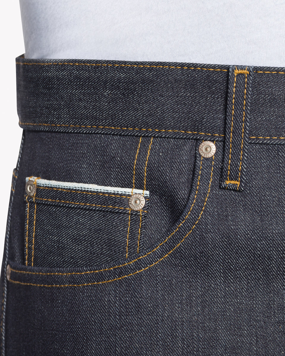 Naked & Famous Denim Easy Guy Relaxed Tapered Mens Jeans - Left Hand Twill Selvedge | Naked & Famous Denim Jeans | JEANSTORE