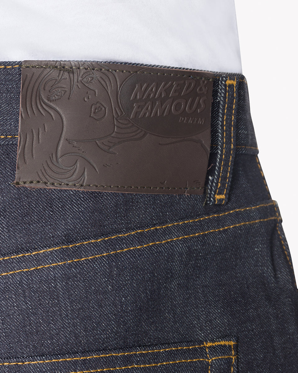 Naked & Famous Denim Easy Guy Relaxed Tapered Mens Jeans - Left Hand Twill Selvedge | Naked & Famous Denim Jeans | JEANSTORE