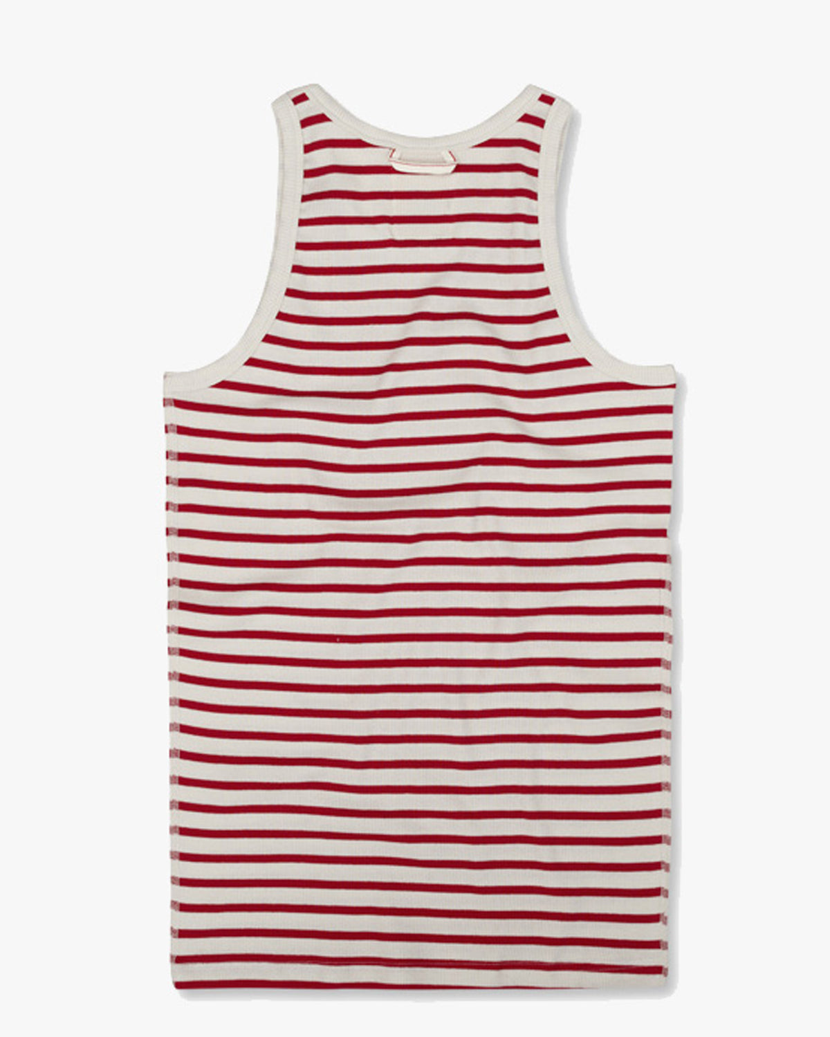 hemen biarritz striped tank top cotton from back