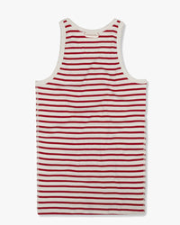 hemen biarritz striped tank top cotton from back