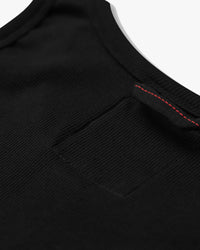 Hemen Biarritz Gari Ribbed Tank Top - Black | Hemen Biarritz Underwear | JEANSTORE