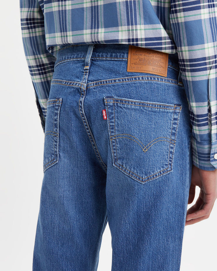 Levi's® 511 Slim Fit Z1952 Dark Indigo Worn In JEANSTORE