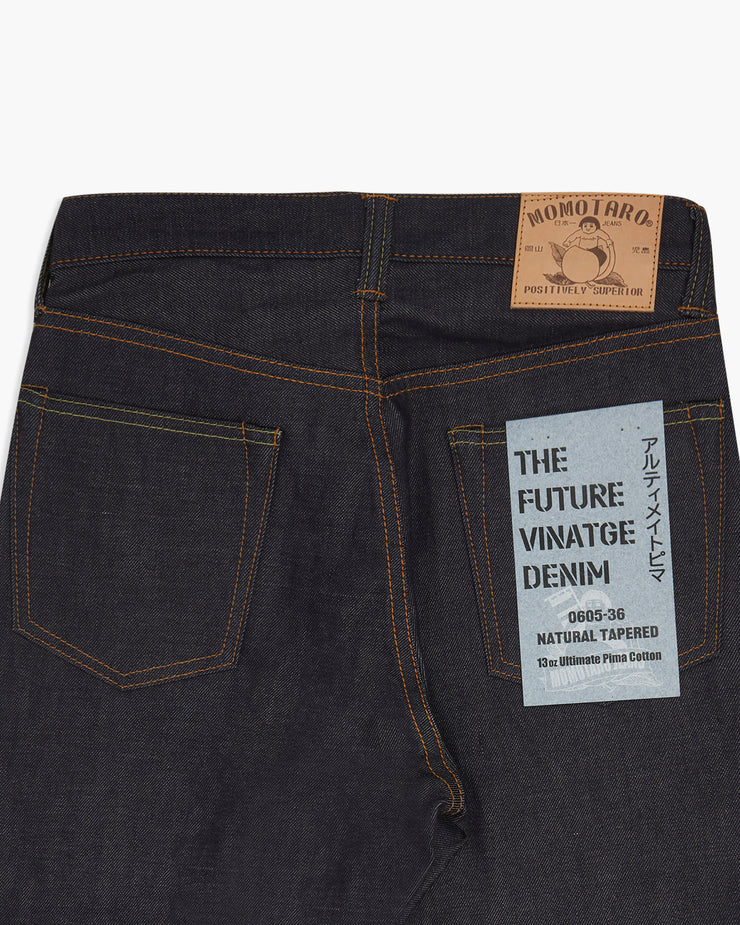Momotaro Natural Tapered Mens Jeans - 13oz Ultimate Pima Cotton Selvedge | Momotaro Jeans Jeans | JEANSTORE