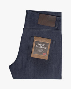 Naked & Famous Denim Easy Guy Relaxed Tapered Mens Jeans - Indigo Selvedge