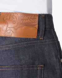 Naked & Famous Denim Easy Guy Relaxed Tapered Mens Jeans - Stretch Selvedge | Naked & Famous Denim Jeans | JEANSTORE