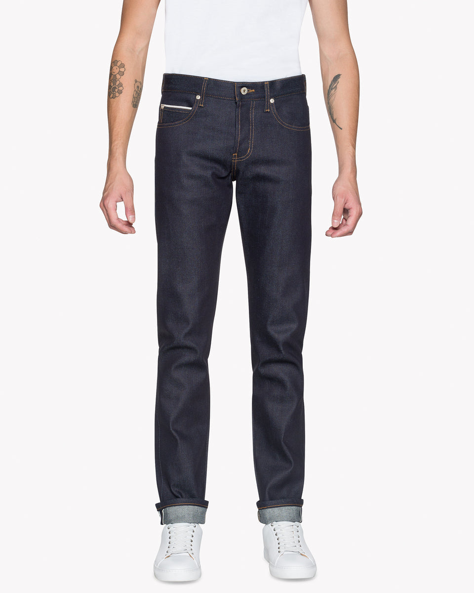 Naked & Famous Denim Super Guy Skinny Mens Jeans - Nightshade Stretch Selvedge | Naked & Famous Denim Jeans | JEANSTORE