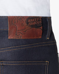 Naked & Famous Denim Super Guy Skinny Mens Jeans - Nightshade Stretch Selvedge | Naked & Famous Denim Jeans | JEANSTORE
