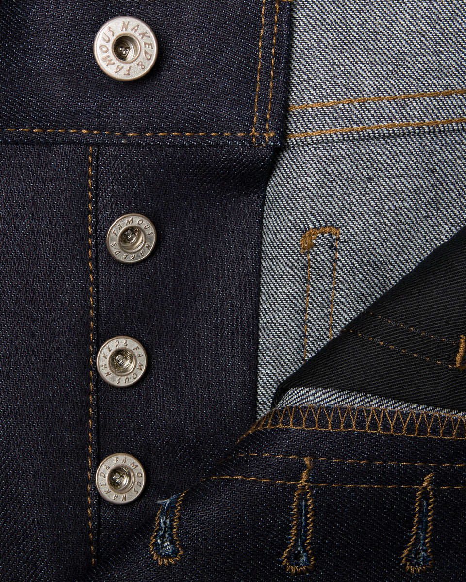 Naked & Famous Denim Super Guy Skinny Mens Jeans - Nightshade Stretch Selvedge | Naked & Famous Denim Jeans | JEANSTORE