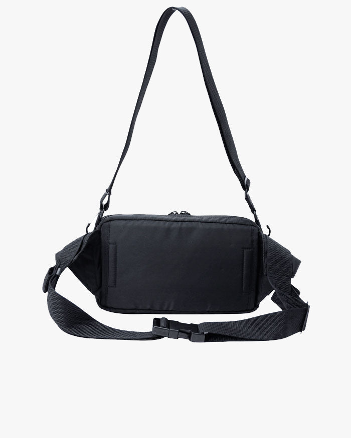 Porter-Yoshida & Co. Force 2-Way Waist Bag - Black | Porter-Yoshida & Co. Bags | JEANSTORE
