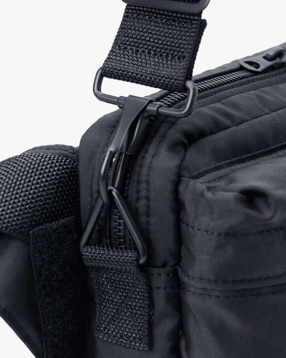 Porter-Yoshida & Co. Force 2-Way Waist Bag - Black | Porter-Yoshida & Co. Bags | JEANSTORE