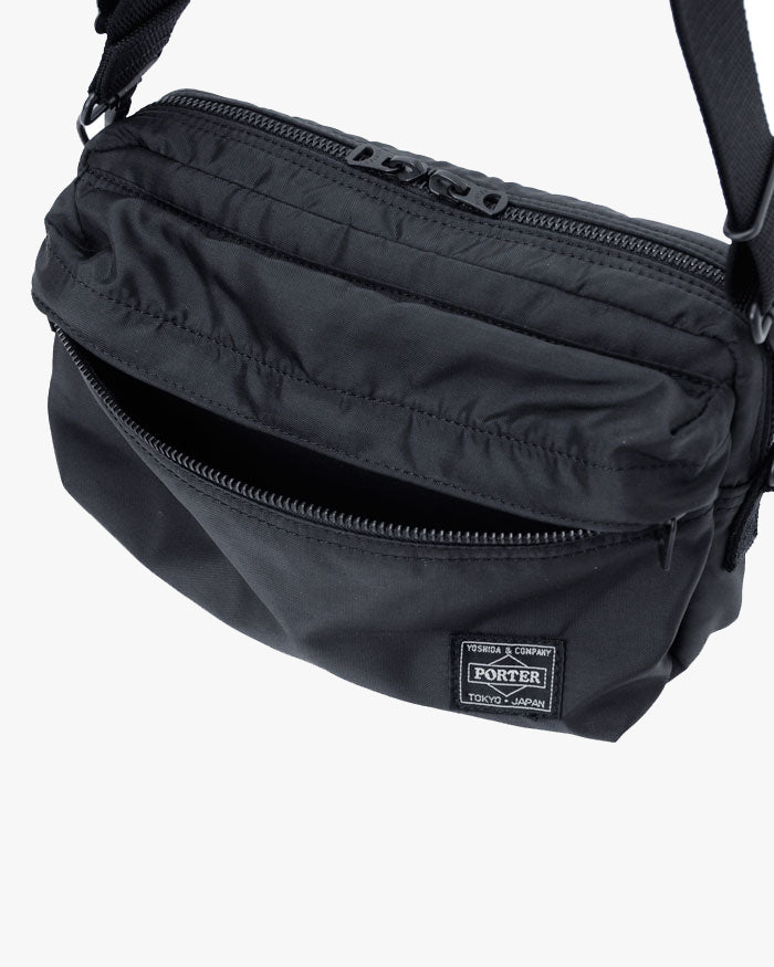Porter-Yoshida & Co. Force 2-Way Waist Bag - Black | Porter-Yoshida & Co. Bags | JEANSTORE