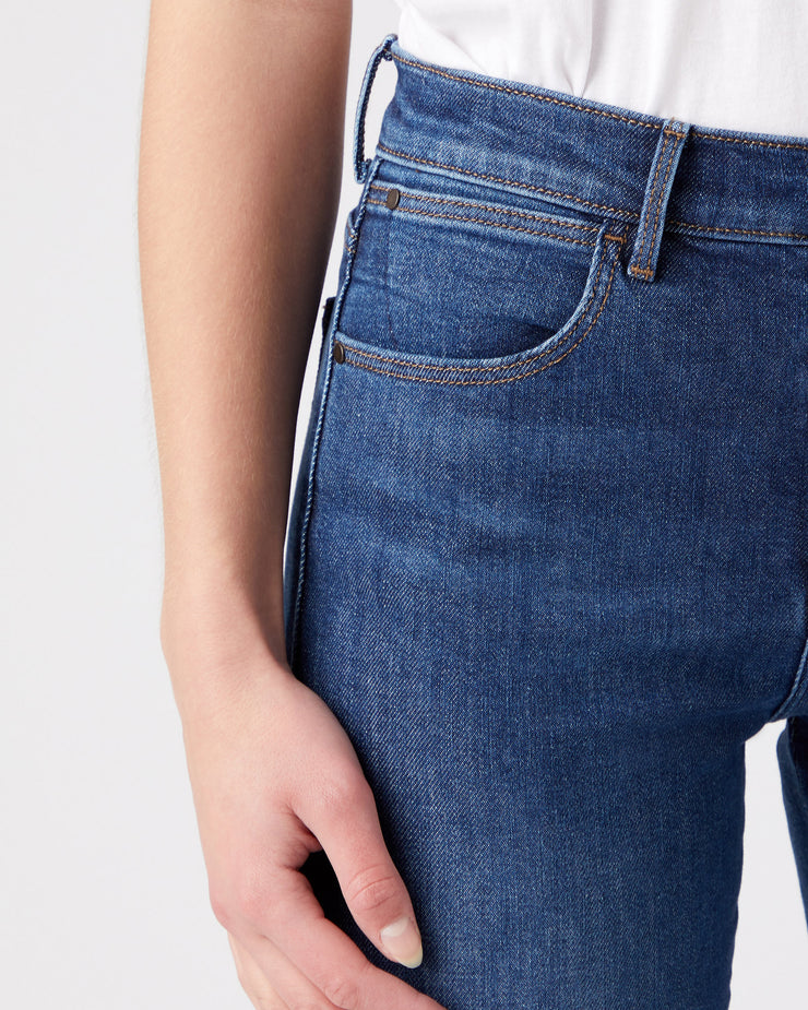 Wrangler Womens Body Bespoke High Rise Skinny Jeans - Good News | Wrangler Jeans | JEANSTORE