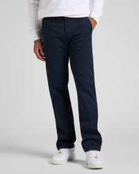 Lee Regular Mens Chino - Deep Navy | Lee Chinos & Trousers | JEANSTORE