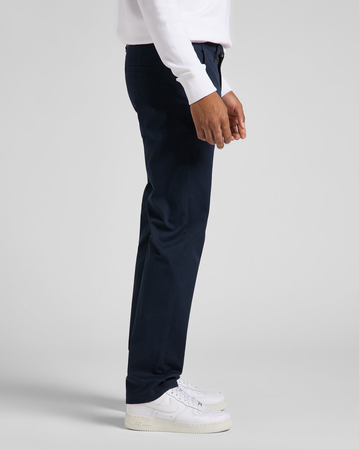 Lee Regular Mens Chino - Deep Navy | Lee Chinos & Trousers | JEANSTORE