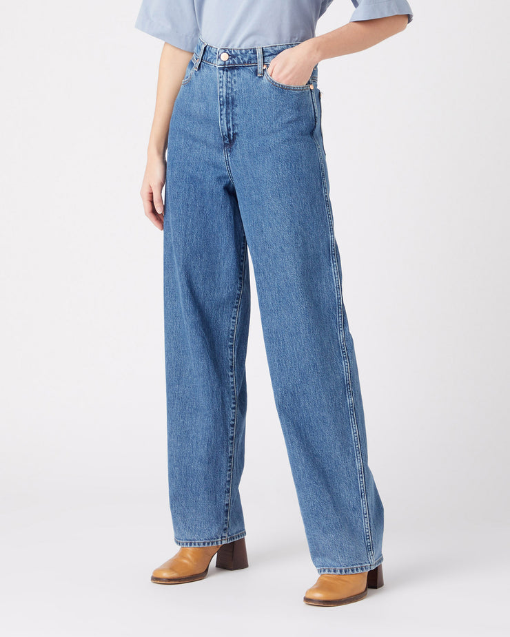 Wrangler High-Rise Tapered Barrel Jeans | Anthropologie Singapore Official  Site