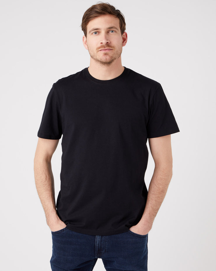 Wrangler 2-Pack Tees - Black / White | Wrangler T Shirts | JEANSTORE