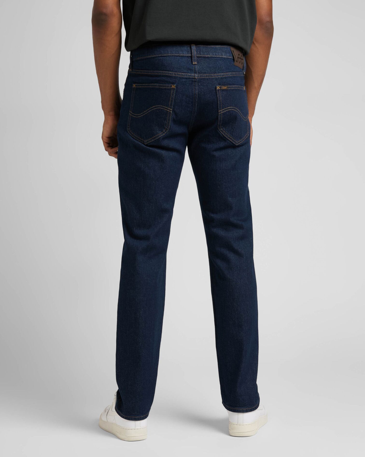Lee West Relaxed Straight Mens Jeans - Rinse – JEANSTORE