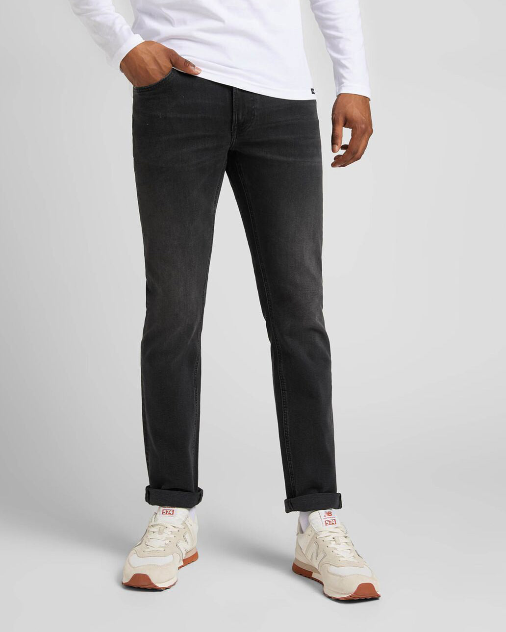 Lee Daren Zip Fly Regular Fit Mens Jeans - Asphalt Rocker | Lee Jeans | JEANSTORE